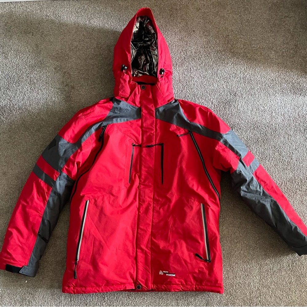 REI Misty Mountain Arctic Snow Ski winter Jacket w/ Hood and Insulation